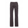 Pantalon 100 % coton CANYON PAYPER FUMÉE/NOIR