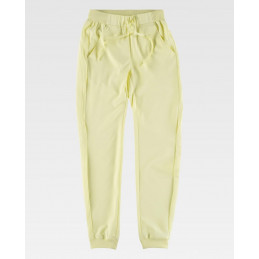 Pantalon médical jaune...