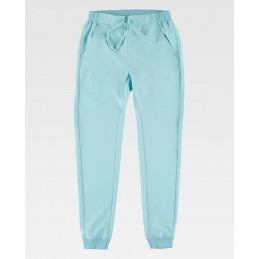 Pantalon médical turquoise...