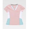 Blouse médicale femme pêche WORKTEAM
