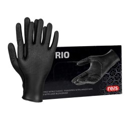 Gants nitrile non poudrés...