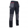 Pantalon de travail multipoches tissu Canvas MINERAI LMA