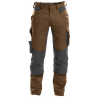 Pantalon de travail stretch brun argile DASSY DYNAX