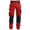 Pantalon de travail stretch rouge DASSY DYNAX