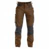 Pantalon de travail stretch brun argile DASSY HELIX